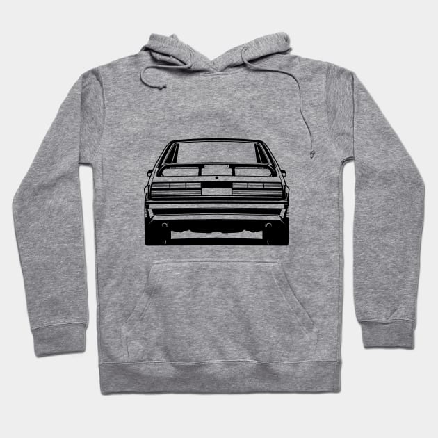 1993 Mustang Cobra Hoodie by fourdsign